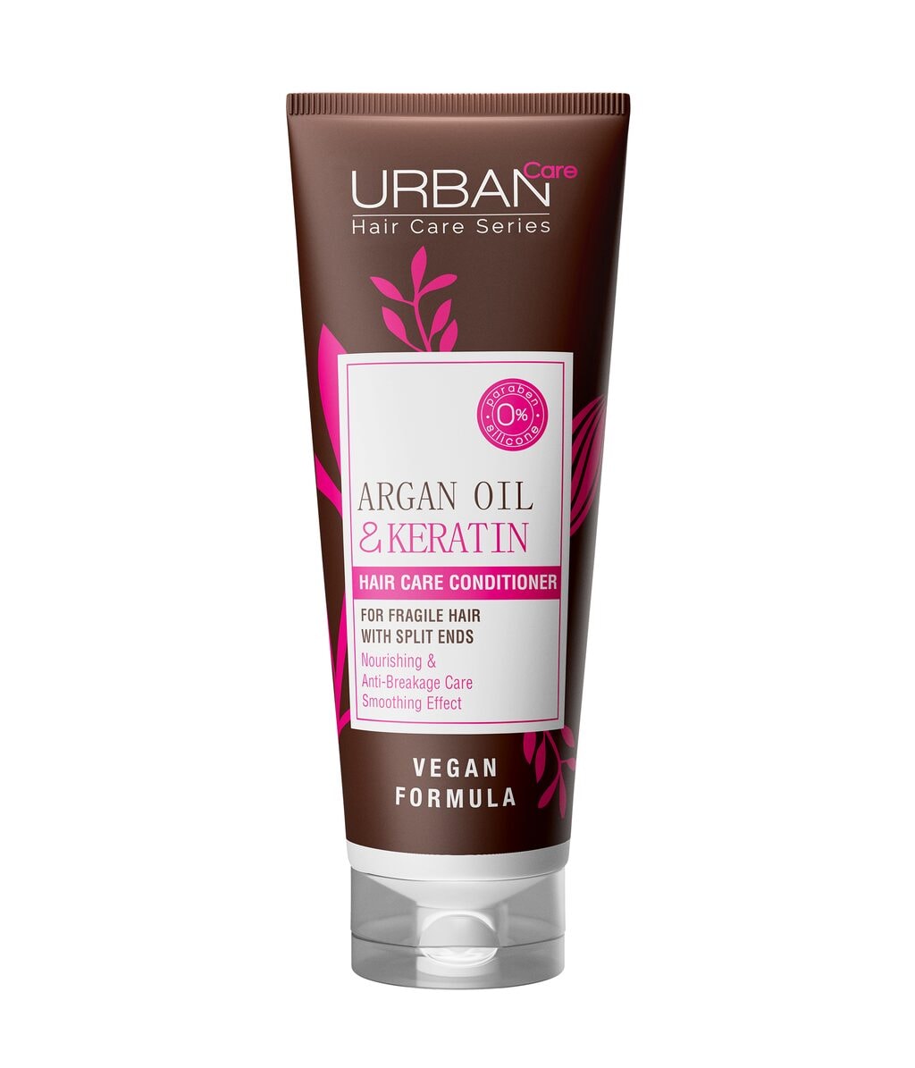 Кондиционер для волос Urban Care Arganoil & Keratin восстанавливающий, укрепляющий, для ломких и повреждённых волос, 250 мл