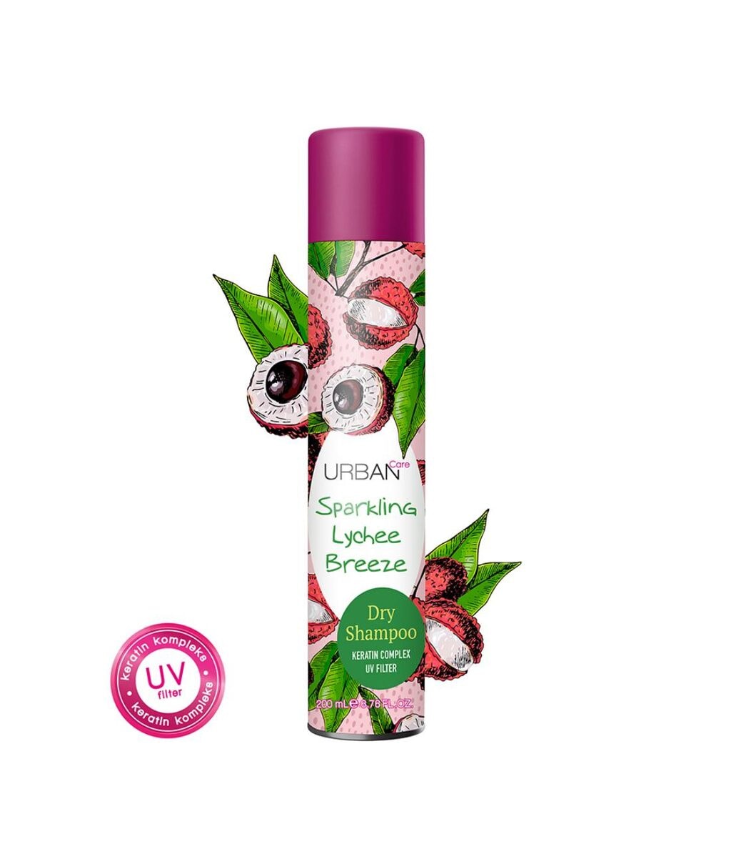 Сухой шампунь Urban Care Sparkling Lychee Breeze для объёма, 200 мл — фото 2