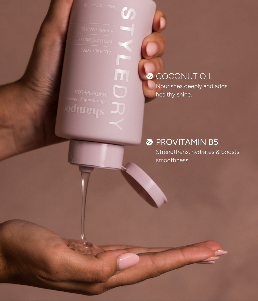 Шампунь Styledry Watermelon Moisture & Shine увлажняющий, для блеска, 300 мл — фото 2