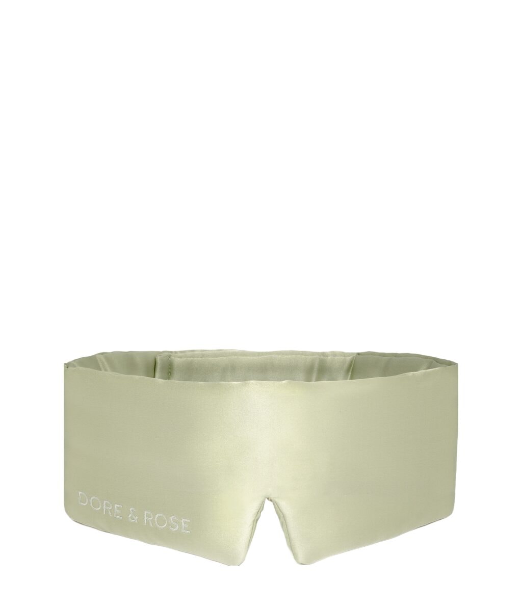 Шёлковая маска для сна Dore & Rose Deep Sleep Mask Olive, 1 шт