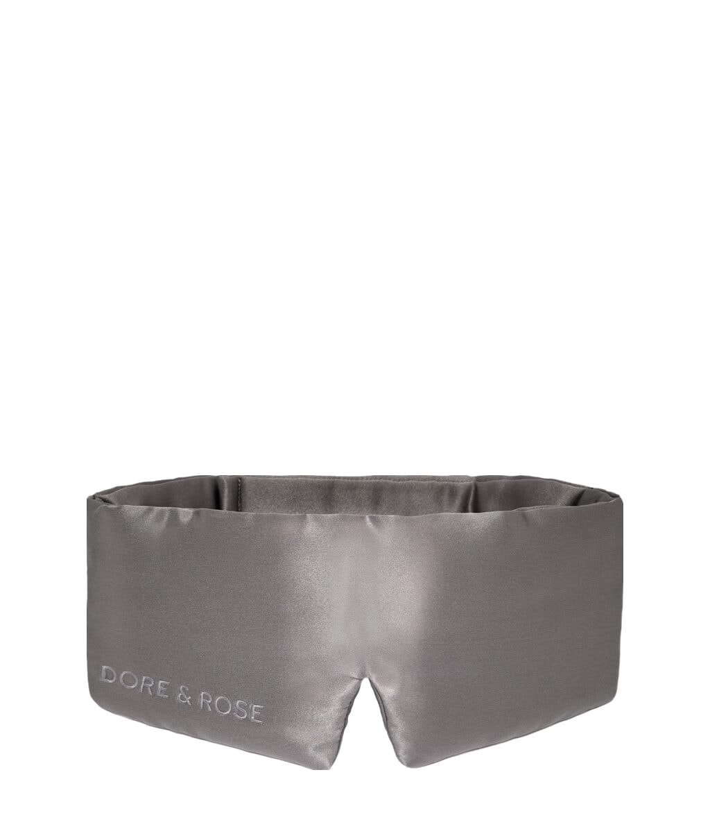 Шёлковая маска для сна Dore & Rose Deep Sleep Mask Charcoal, 1 шт