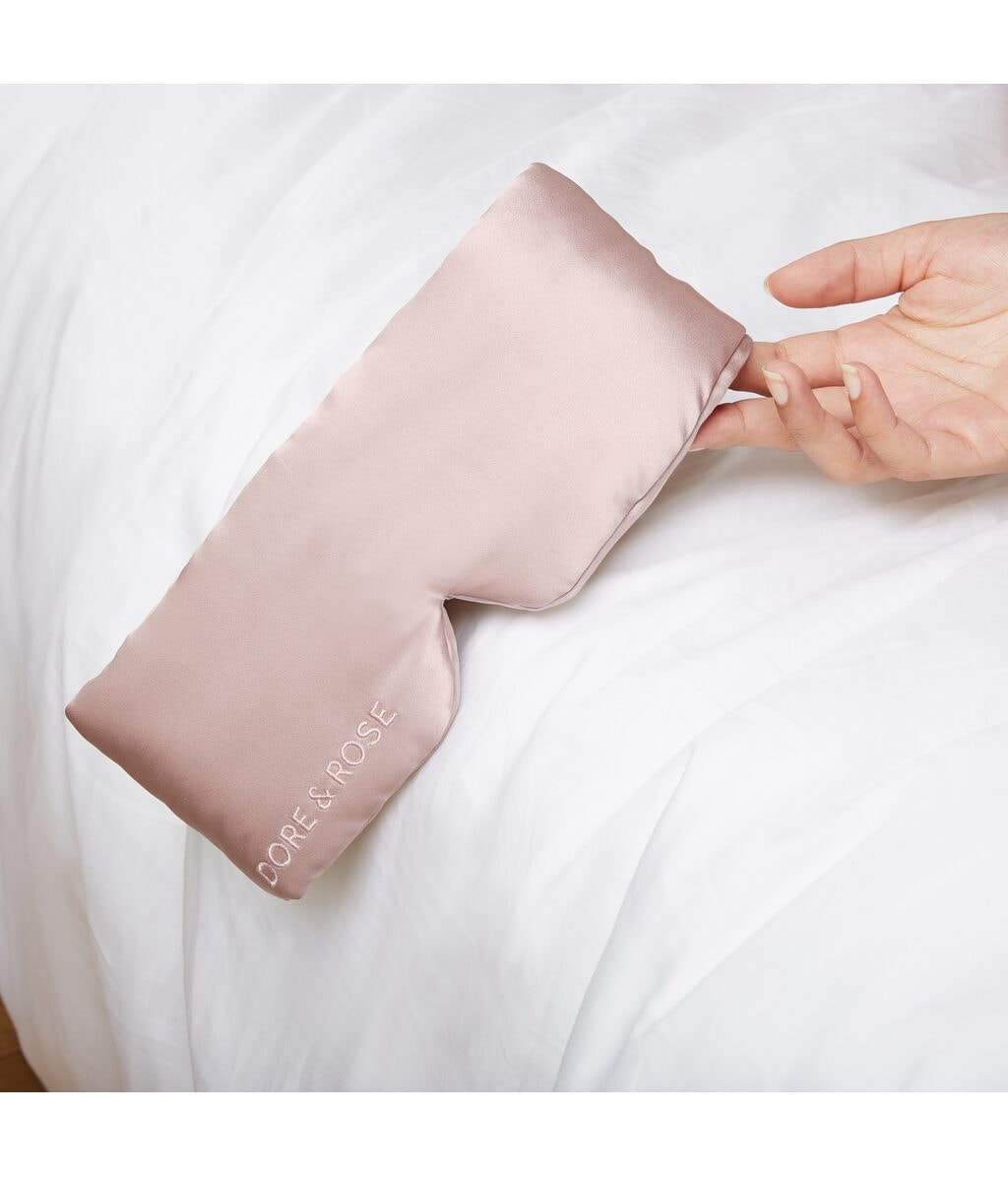 Шёлковая маска для сна Dore & Rose Deep Sleep Mask Lotus, 1 шт — фото 3