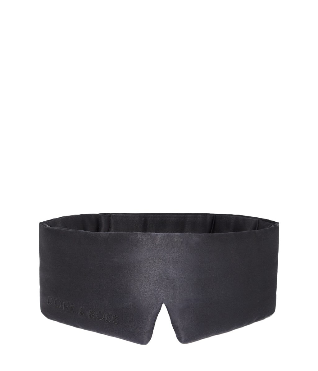 Шёлковая маска для сна Dore & Rose Deep Sleep Mask Black, 1 шт
