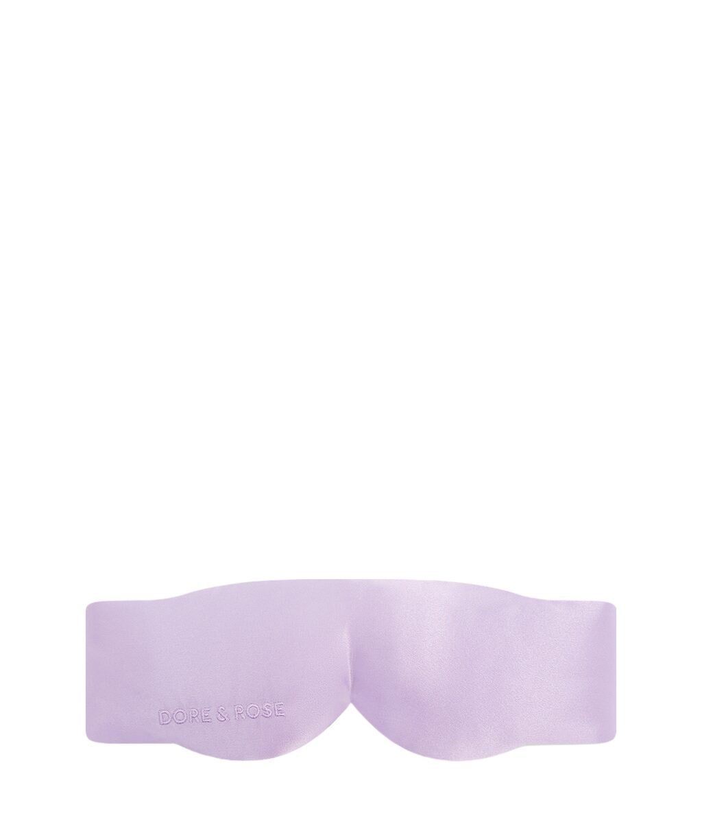 Шёлковая маска для сна Dore & Rose Aura Mask Purple, 1 шт
