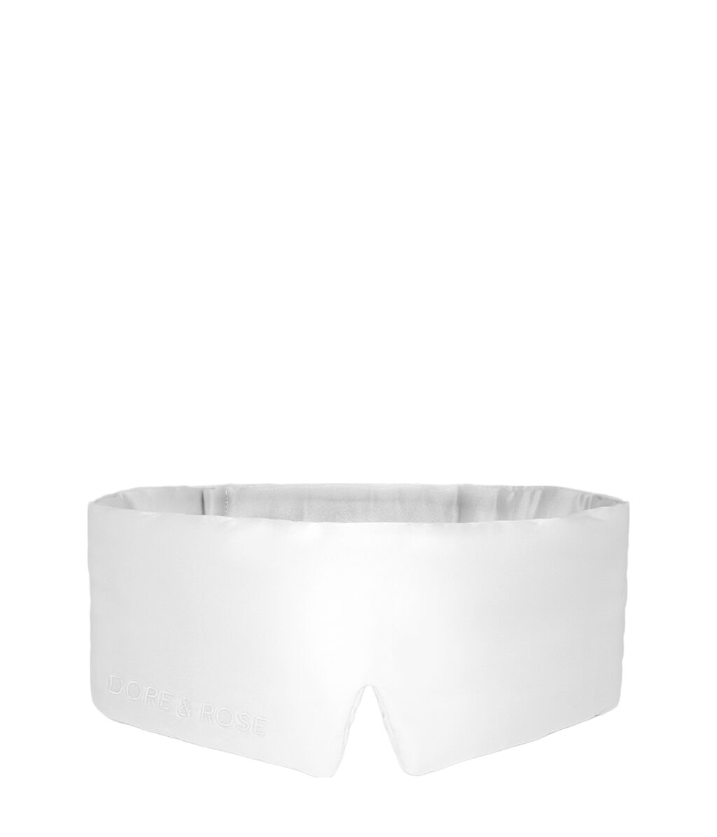 Шёлковая маска для сна Dore & Rose Deep Sleep Mask White, 1 шт