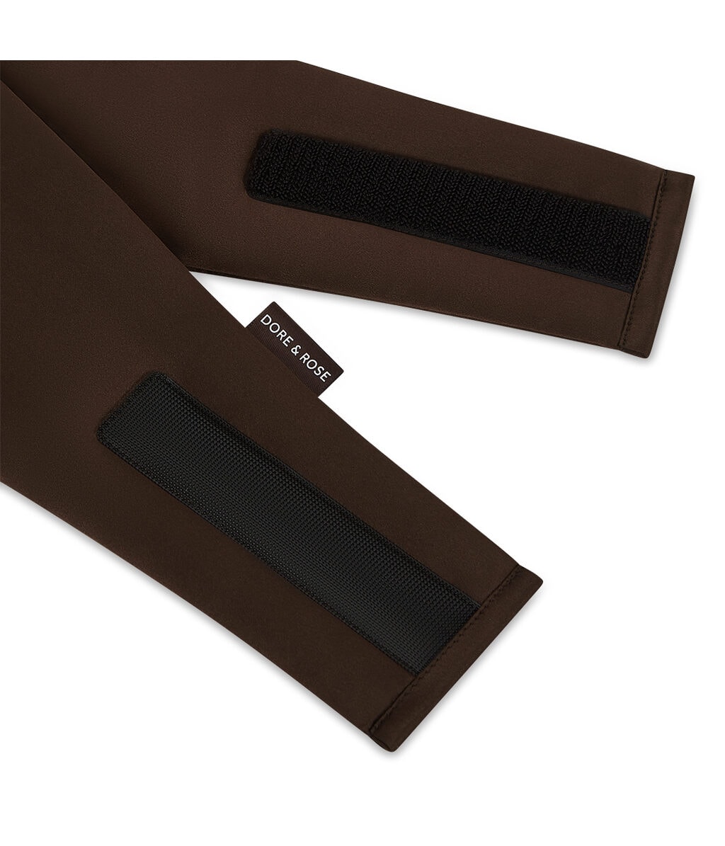 Шёлковая маска для сна Dore & Rose Deep Sleep Mask Dark Brown, 1 шт — фото 2
