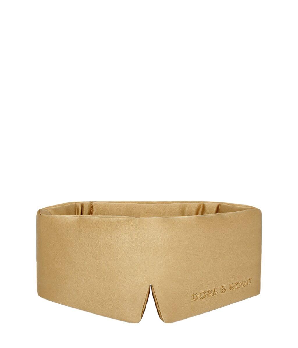 Шёлковая маска для сна Dore & Rose Deep Sleep Mask Gold, 1 шт