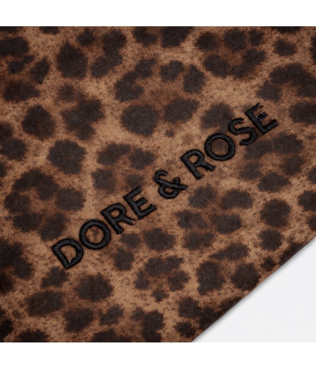 Шёлковая маска для сна Dore & Rose Deep Sleep Mask Leopard — фото 3