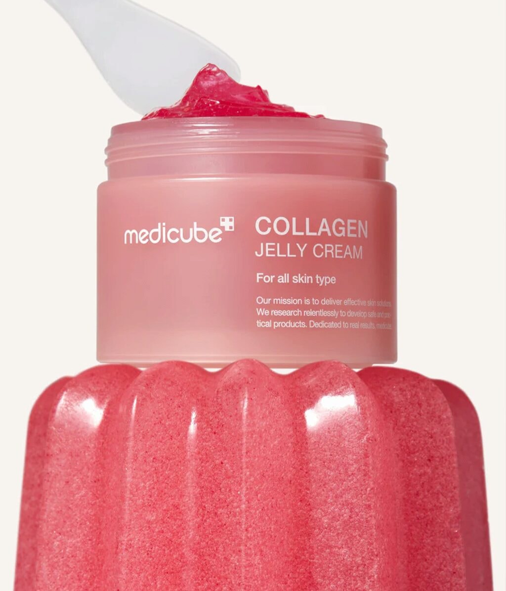 Крем-гель для лица Medicube Collagen Jelly Cream, с коллагеном, увлажняющий, 110 мл — фото 3