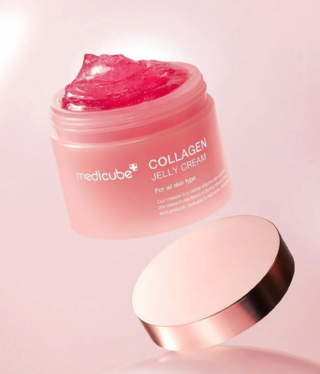 Крем-гель для лица Medicube Collagen Jelly Cream, с коллагеном, увлажняющий, 110 мл — фото 2