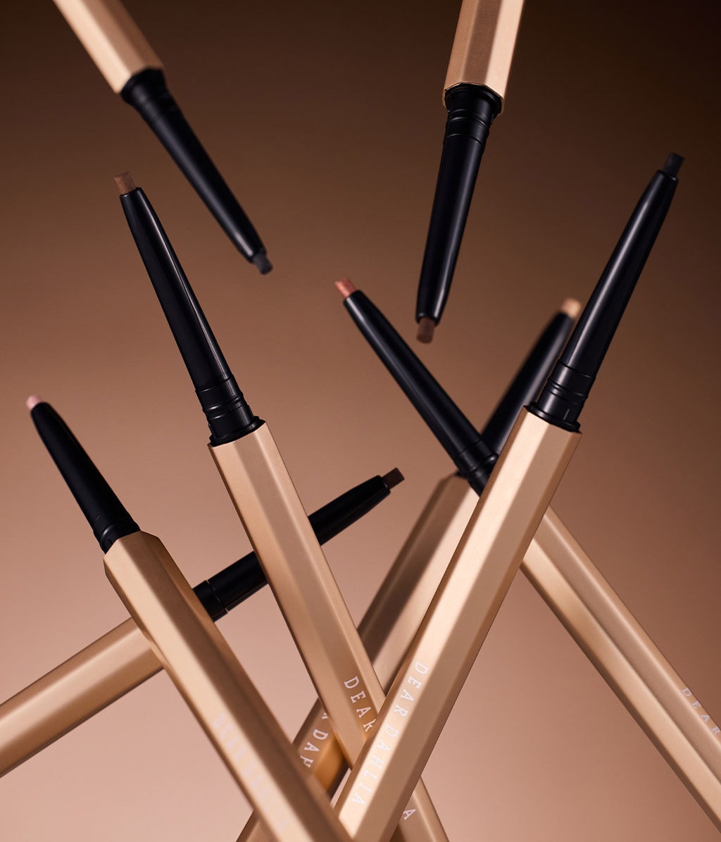 Карандаш для глаз Dear Dahlia Perfect Designing Eyeliner Pencil водостойкий, оттенок Glitter Sunset, 0,05 г — фото 4