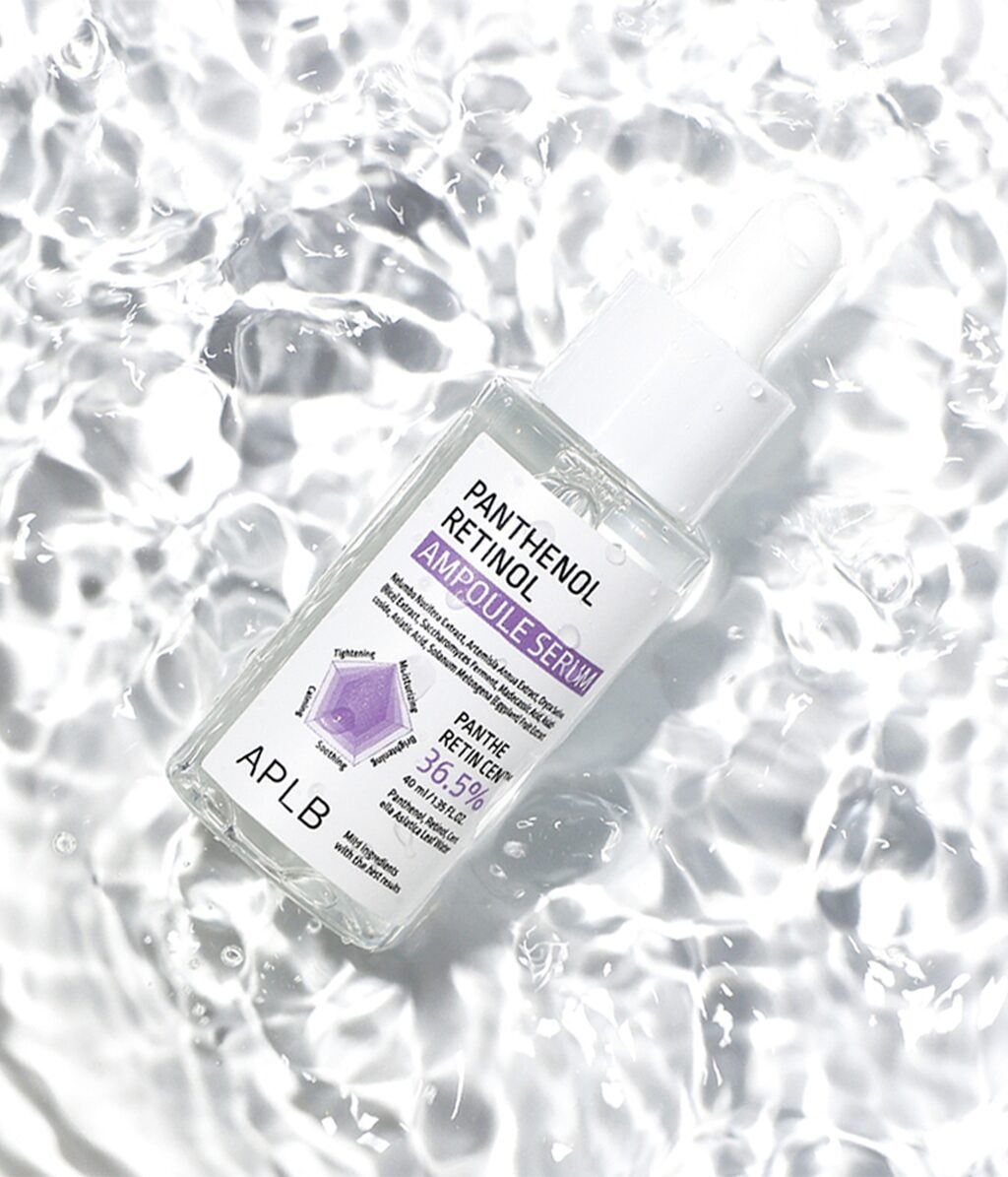 Ампульная сыворотка для лица APLB Panthenol Retinol Ampoule Serum питательная, для сухой и чувствительной кожи, 40 мл — фото 5