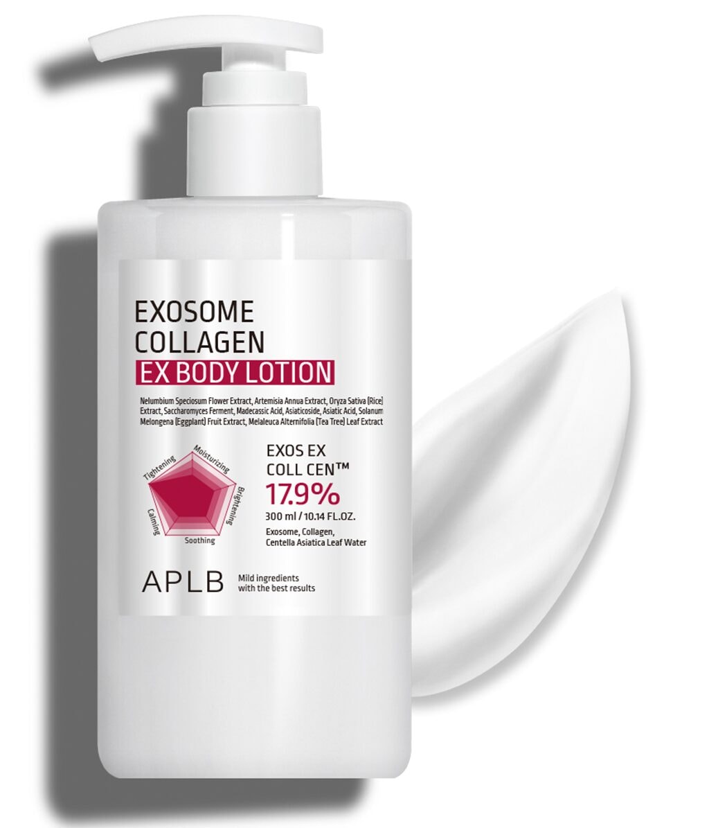 Лосьон для тела APLB Exosome Collagen EX Body Lotion, подтягивающий, для зрелой кожи, 300 мл — фото 2