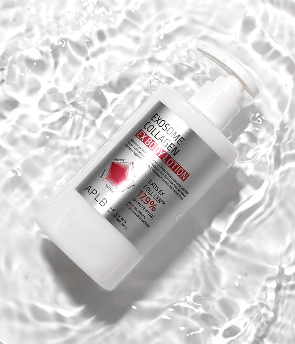 Лосьон для тела APLB Exosome Collagen EX Body Lotion, подтягивающий, для зрелой кожи, 300 мл — фото 5