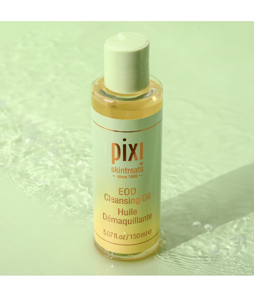 Гидрофильное масло Pixi Skintreats EOD End-Of-Day Cleansing Oil на растительной основе, для снятия макияжа, 150 мл — фото 3