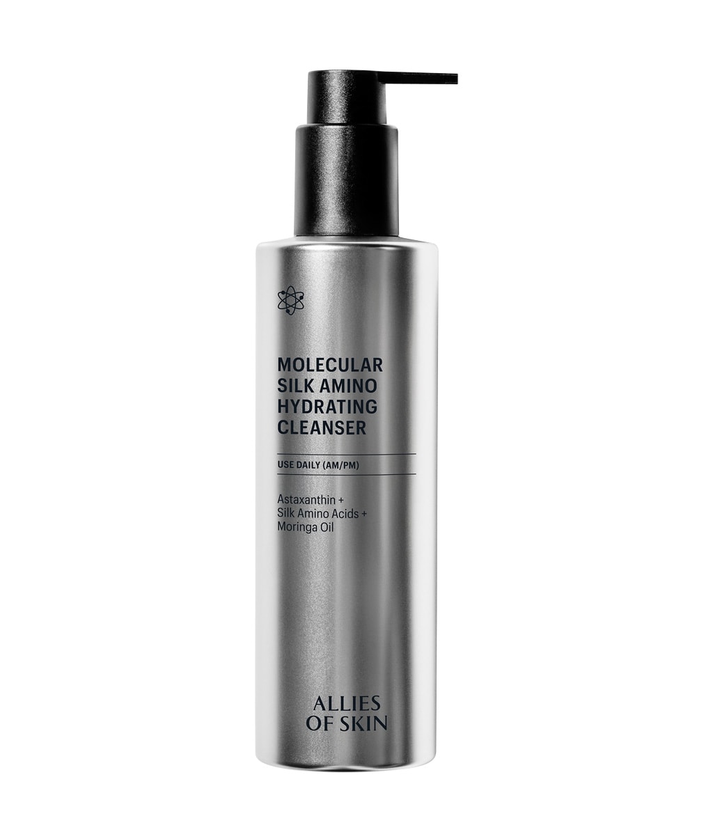 Гель для умывания Allies of Skin Molecular Silk Amino Hydrating Cleanser увлажняющий, для зрелой кожи, 250 мл
