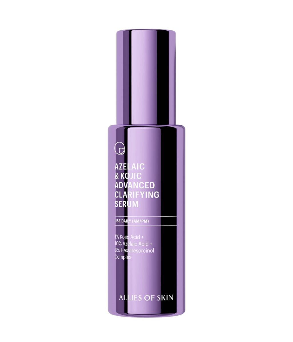 Сыворотка для лица Allies of Skin Azelaic & Kojic Advanced Clarifying Serum против пигментации, для жирной кожи, 50 мл