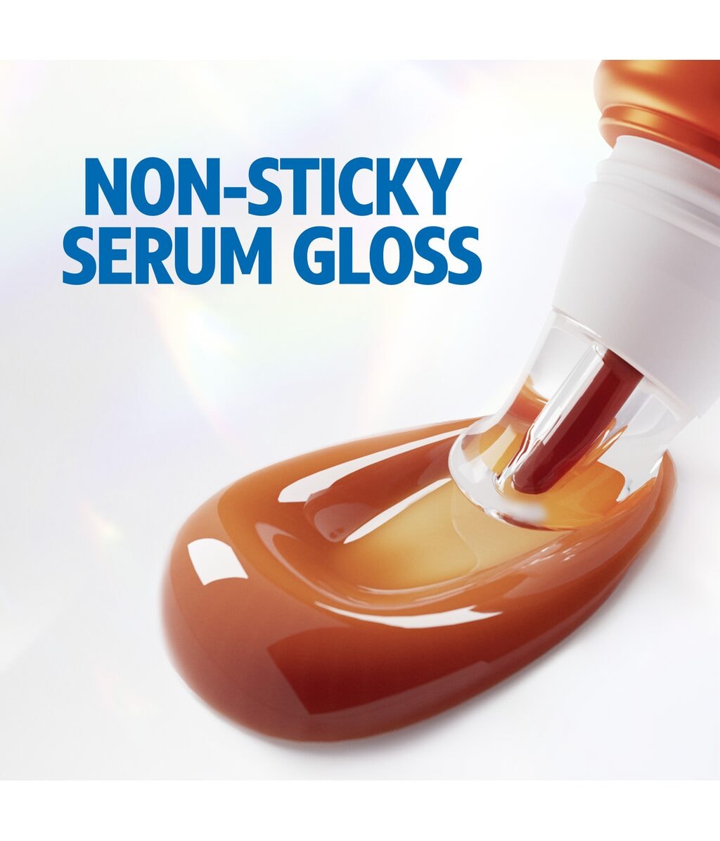 Блеск-сыворотка для губ Vaseline Gluta-Hya Lip Serum Gloss, увлажняющий, оттенок Juicy Peach, 10 г — фото 3