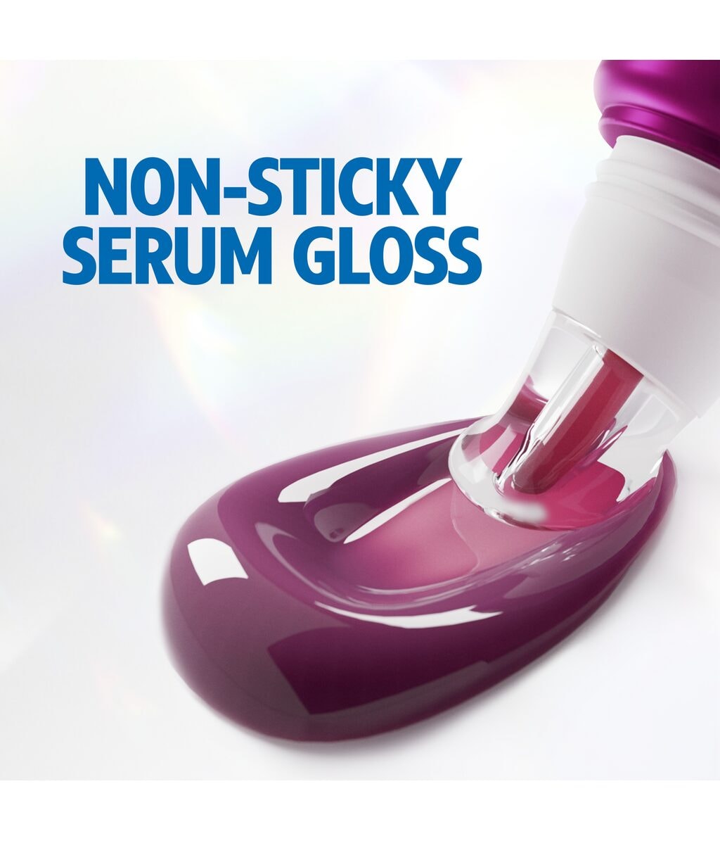 Блеск-сыворотка для губ Vaseline Gluta-Hya Lip Serum Gloss, увлажняющий, оттенок Royal Plum, 10 г — фото 3