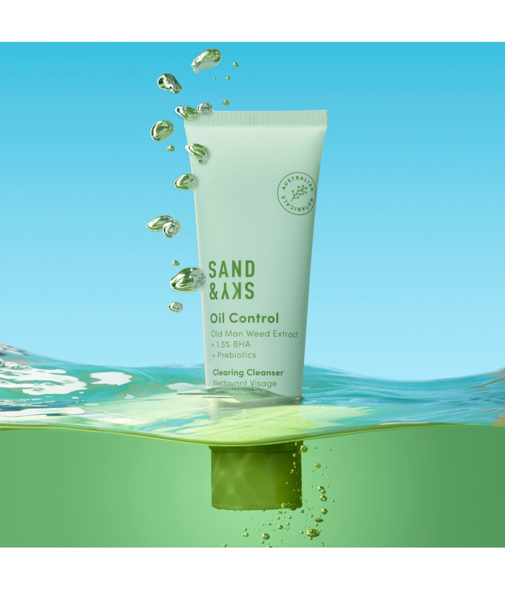 Гель для умывания Sand & Sky Oil Control Clearing Face Cleanser регулирующий себум, для жирной и склонной к акне кожи, 120 мл — фото 6