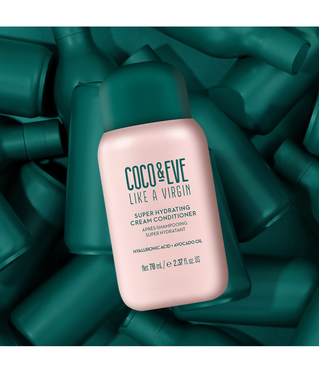 Кондиционер для волос Coco & Eve Like a Virgin Super Hydrating увлажняющий, без силиконов, 70 мл — фото 3