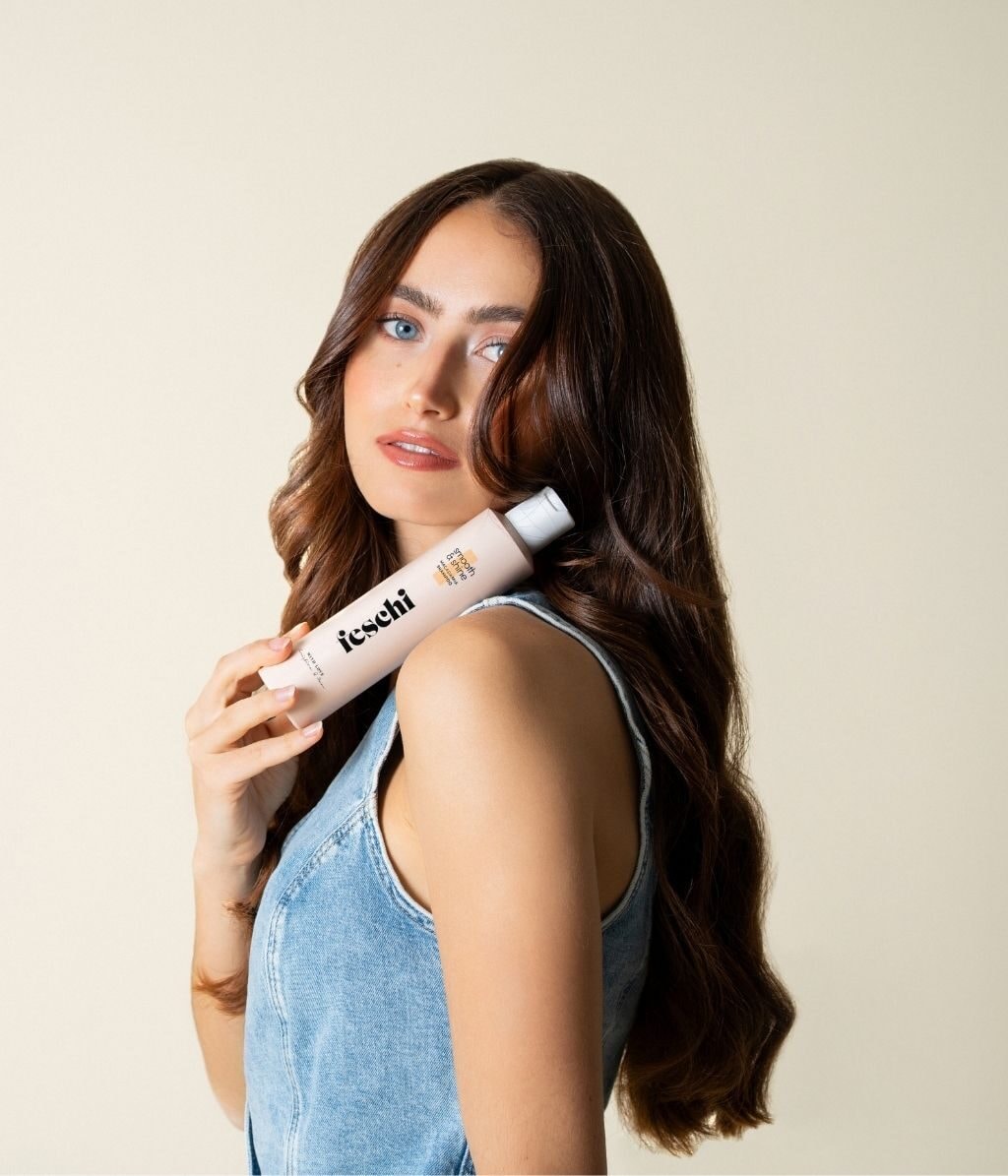 Шампунь Feschi Smooth & Shine Macadamia увлажняющий, для блеска, для сухих волос, 200 мл — фото 3