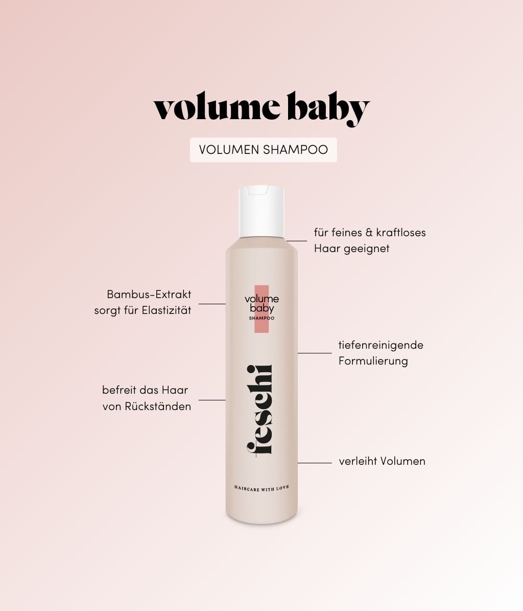Шампунь Feschi Volume Baby для объёма, для тонких волос, 200 мл — фото 2
