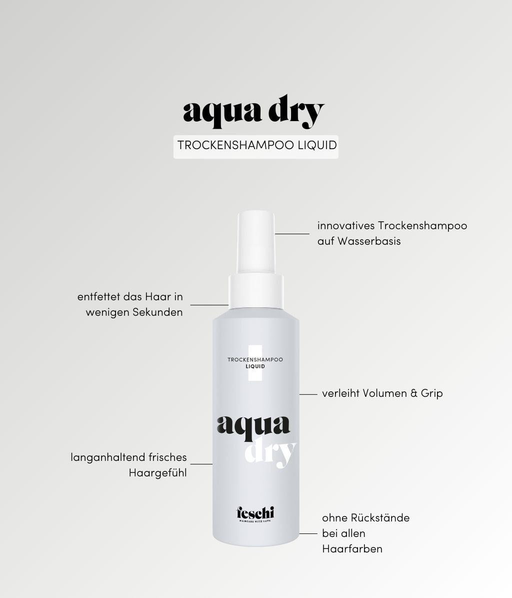 Сухой шампунь Feschi Aqua Dry жидкий, для объёма, 125 мл — фото 2