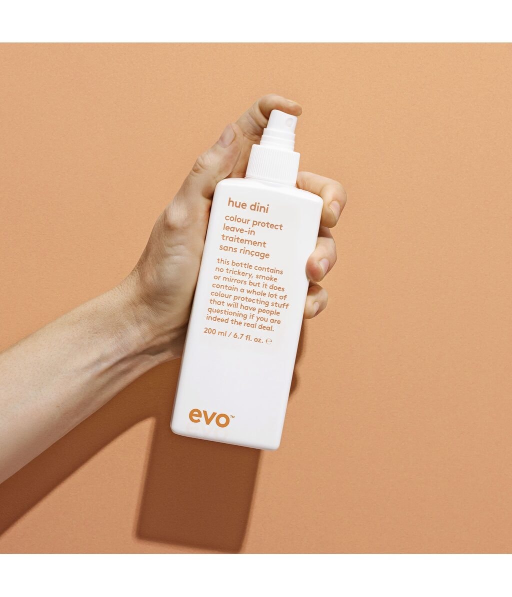 Несмываемый кондиционер evo Colour Protect Hue Dini для защиты цвета, с термозащитой, 200 мл — фото 4