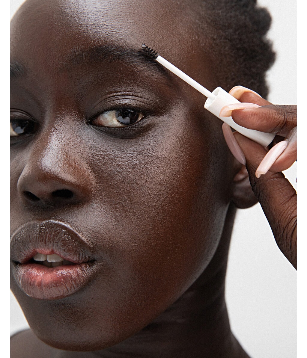 Гель для бровей Ere Perez Argan Brow Hero тонирующий, с волокнами, оттенок Pristine, 3,5 мл — фото 4