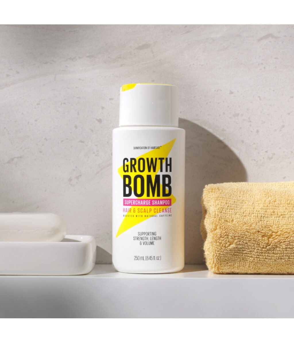 Шампунь Growth Bomb Supercharge для объёма, укрепляющий, 250 мл — фото 2