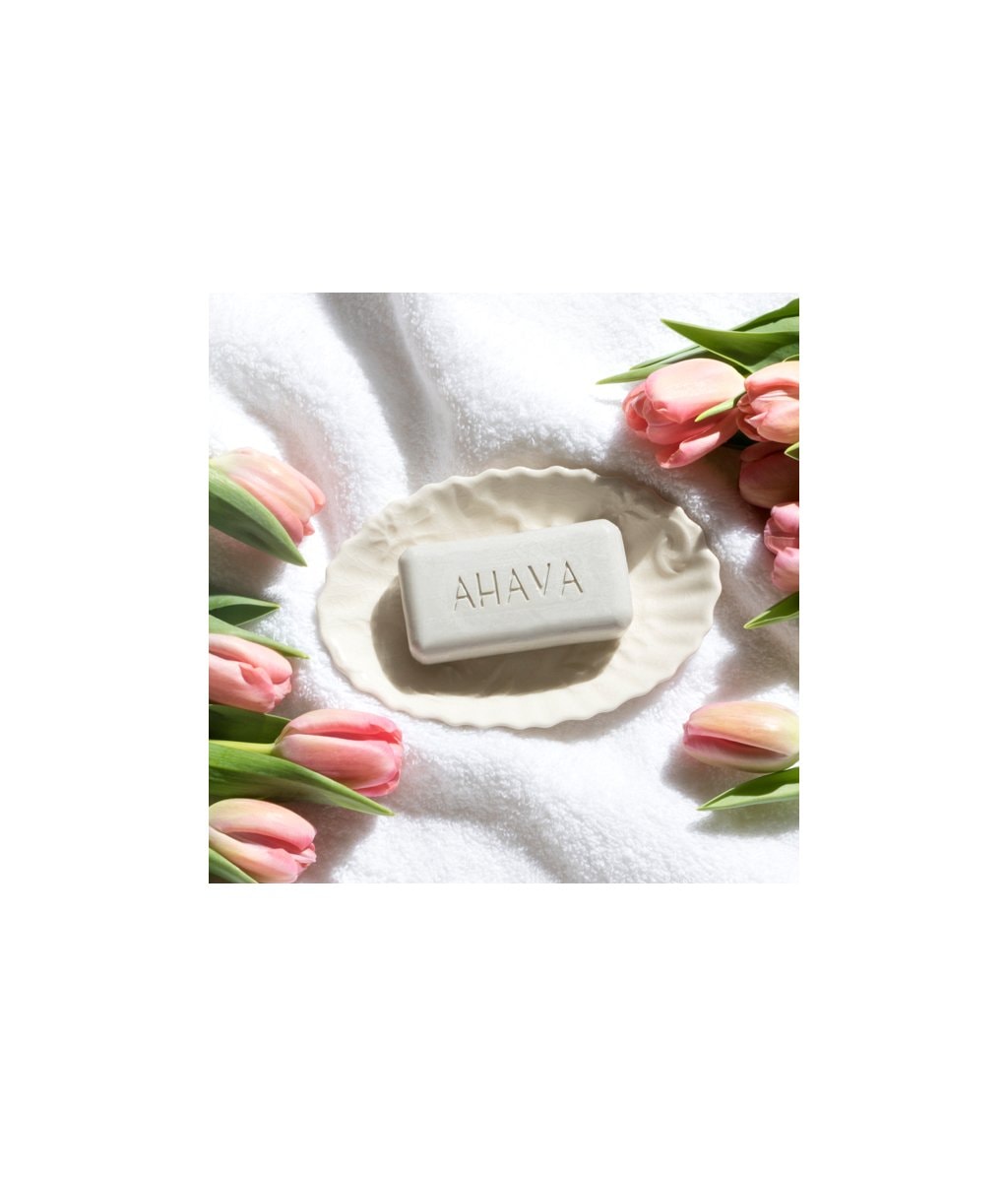 Мыло AHAVA Deadsea Mud Purifying Mud, с грязью Мёртвого моря, для чувствительной кожи, 100 г — фото 4
