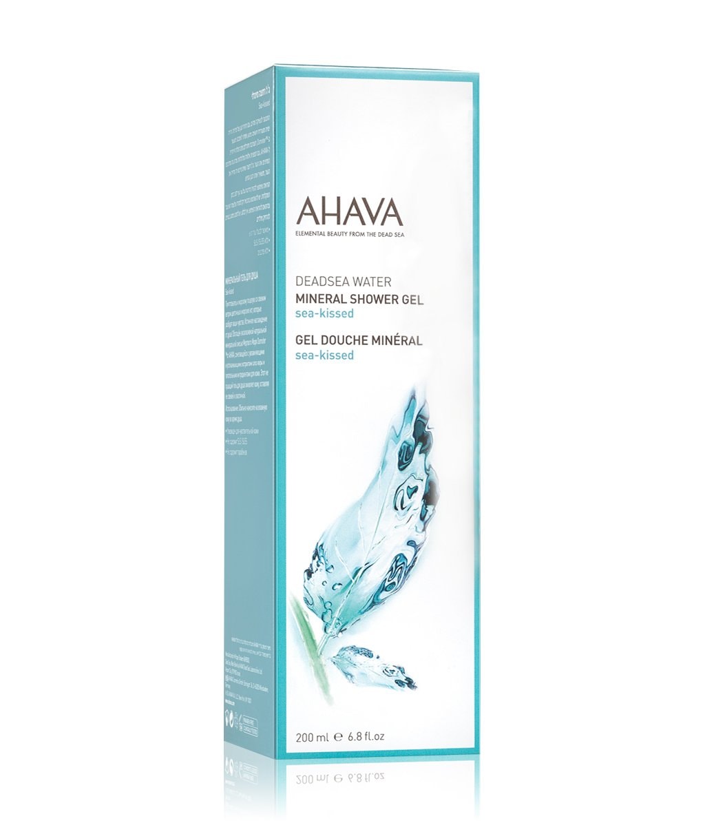 Гель для душа AHAVA Mineral Shower Gel Sea-Kissed, цветочные и морские ноты, 200 мл — фото 2