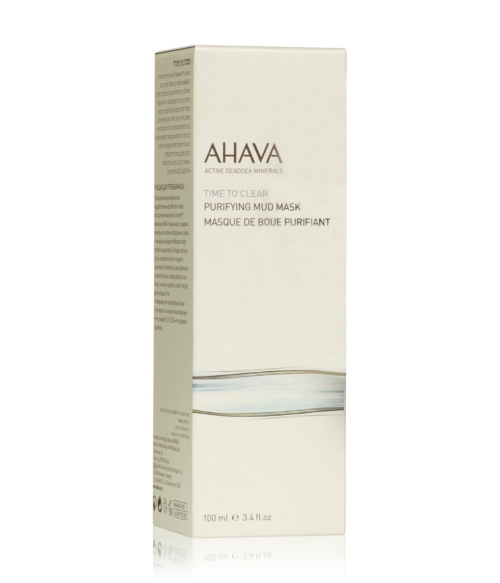 Грязевая маска для лица Ahava Time to Clear Purifying Mud очищающая, с грязью Мёртвого моря, 100 мл — фото 2