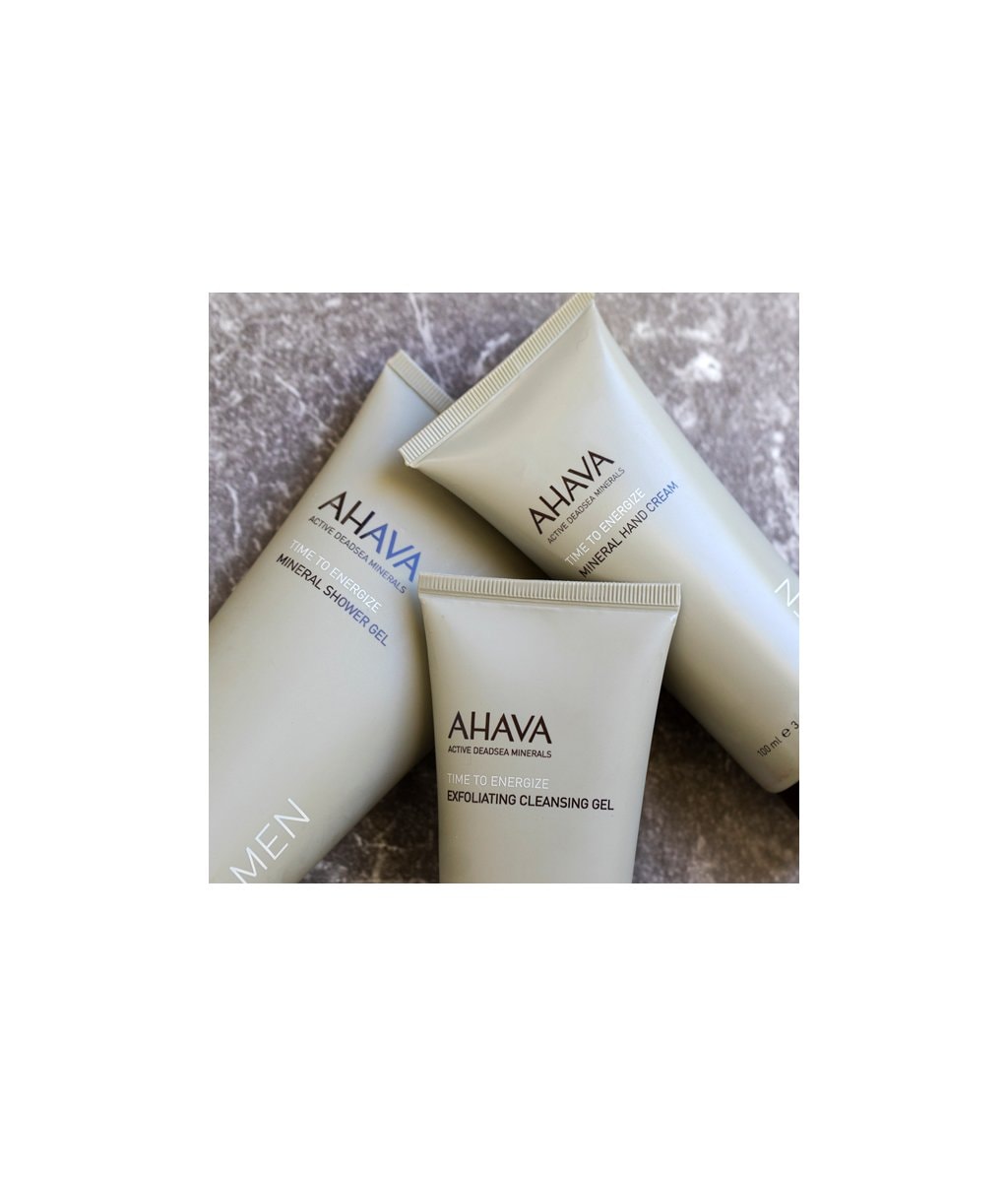 Гель для душа Ahava For Him Men Mineral Shower Gel, увлажняющий, для мужчин, 200 мл — фото 4