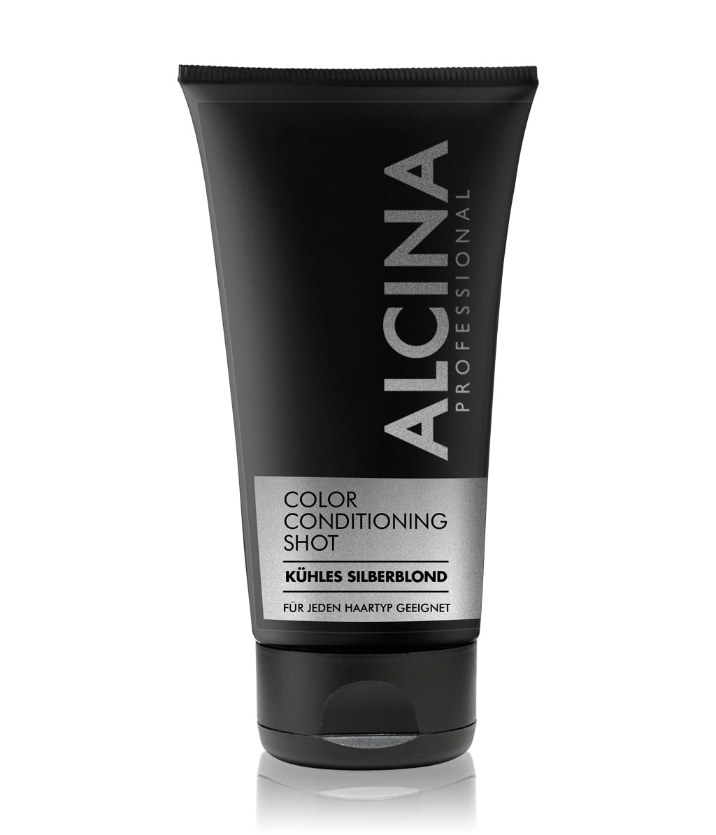 Оттеночный кондиционер Alcina Color Conditioning Shot для освежения цвета, оттенок Silver, 150 мл
