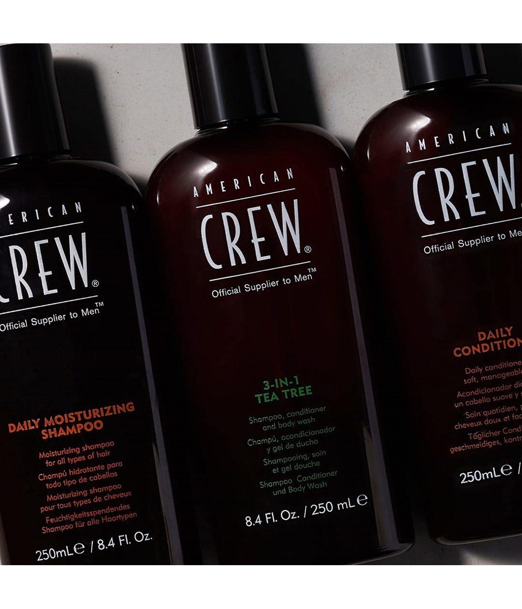 Кондиционер для волос American Crew Daily Moisturizing увлажняющий, для мужчин, 250 мл — фото 3