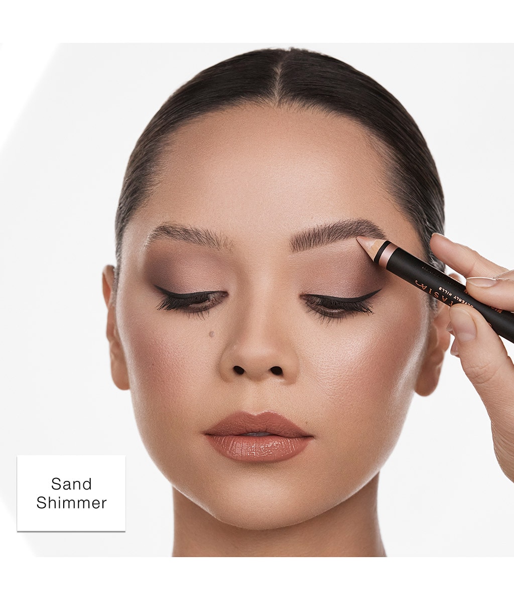 Карандаш для бровей Anastasia Beverly Hills Highlighting Duo Pencil, оттенок Matte Shell и Lace Shimmer, 4,8 г — фото 4