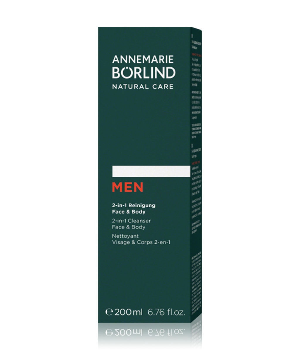 Гель для умывания мужской Annemarie Borlind Men 2-in-1 Cleansing с растительным таурином, 200 мл — фото 2