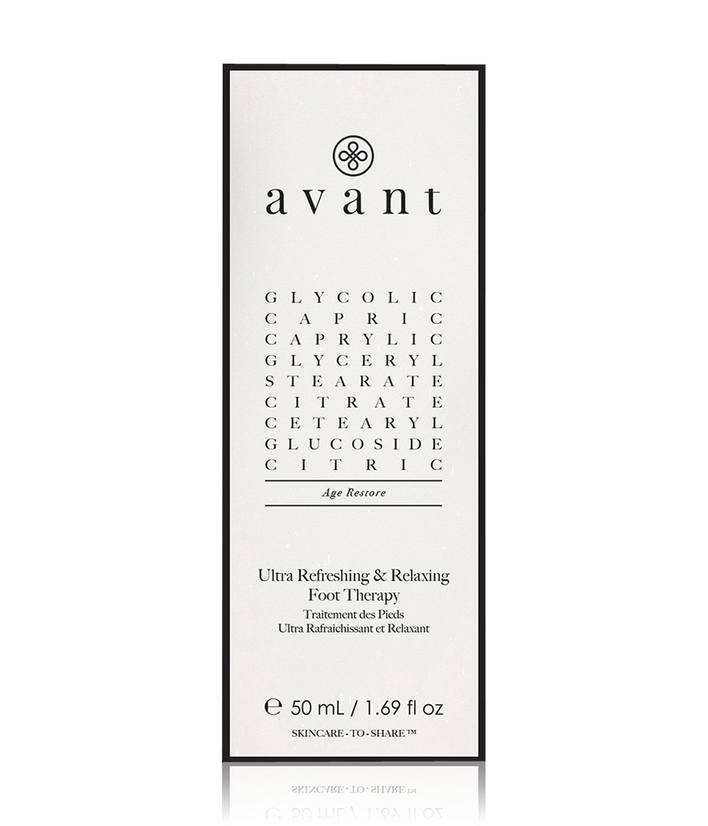 Крем для стоп avant Age Restore Ultra Refreshing & Relaxing, восстанавливающий, с гликолевой кислотой, 50 мл — фото 2