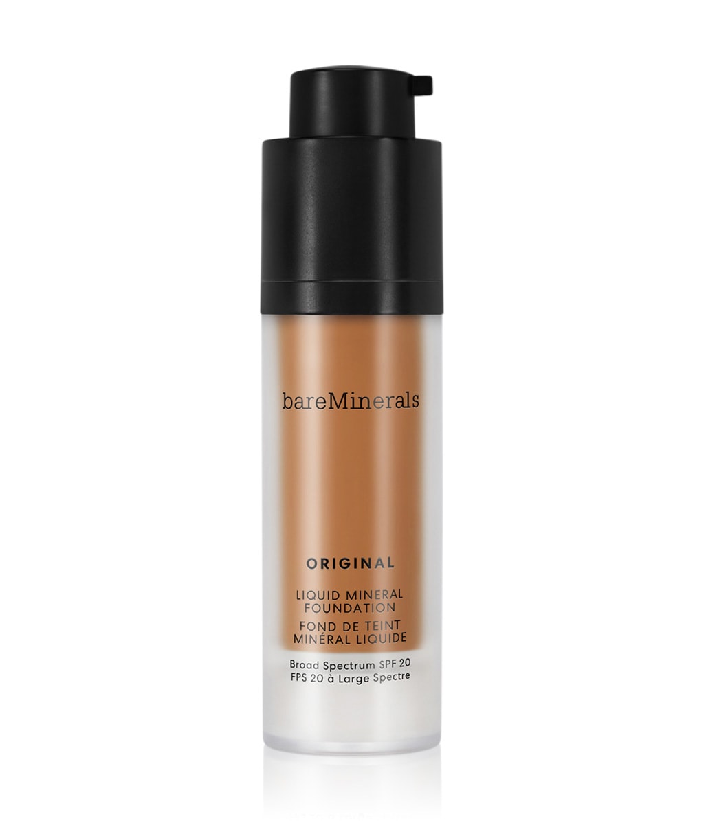 Тональный крем bareMinerals Original Liquid Foundation среднее покрытие, SPF 20, оттенок 27 - Warm Deep