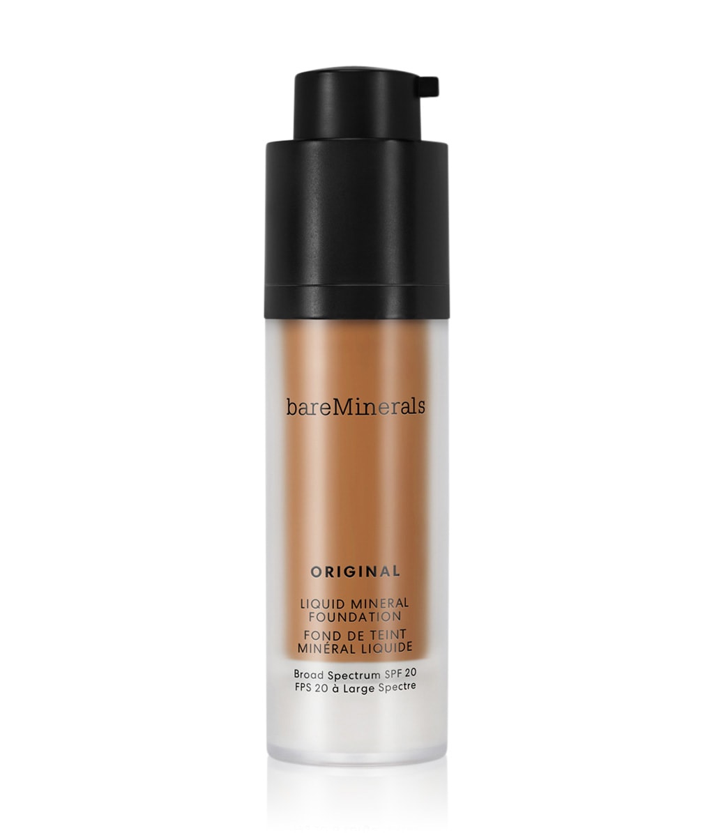Тональный крем bareMinerals Original Liquid Foundation среднее покрытие, SPF 20, оттенок 28 - Golden Deep