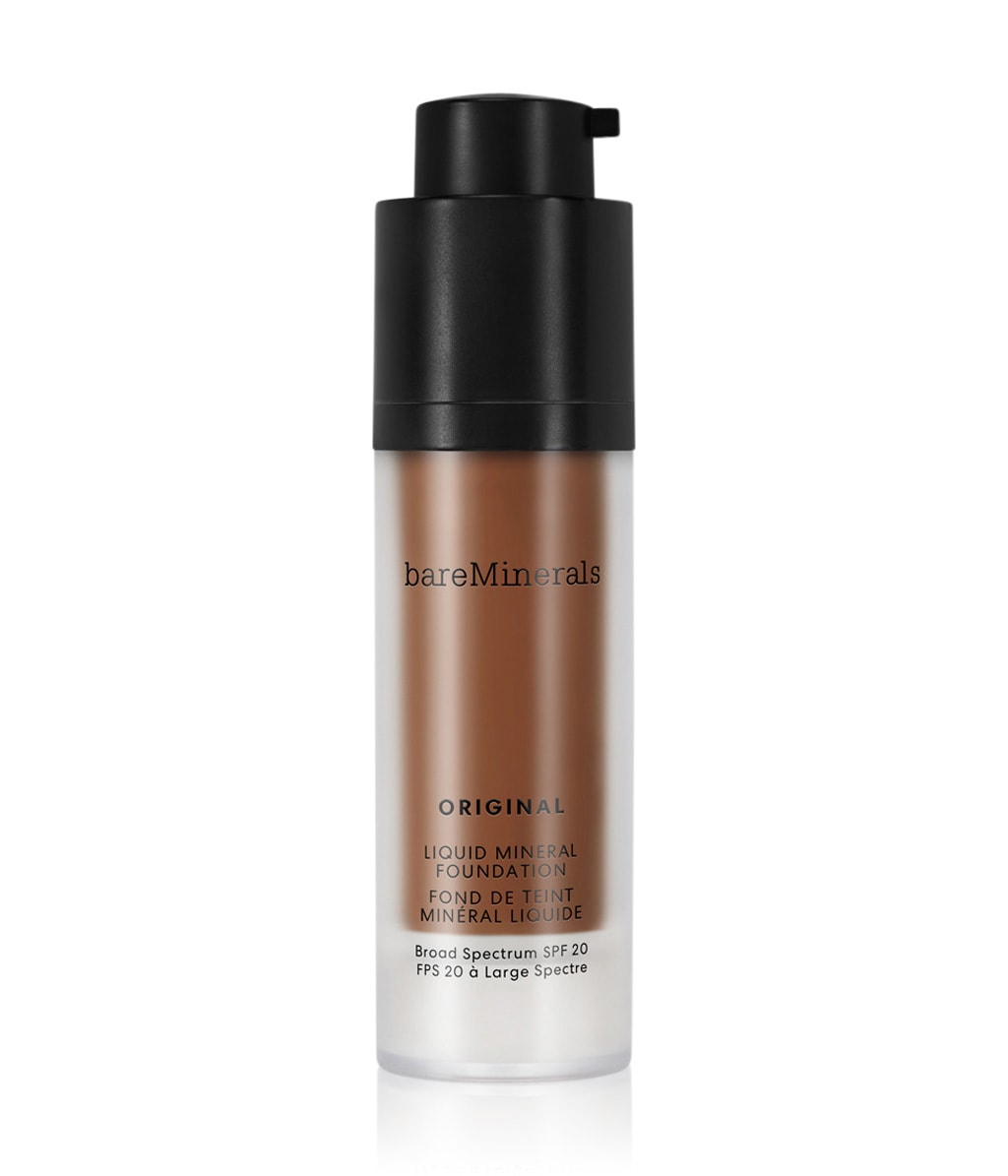 Тональный крем bareMinerals Original Liquid Foundation среднее покрытие, SPF 20, оттенок 30 - Deepest Deep