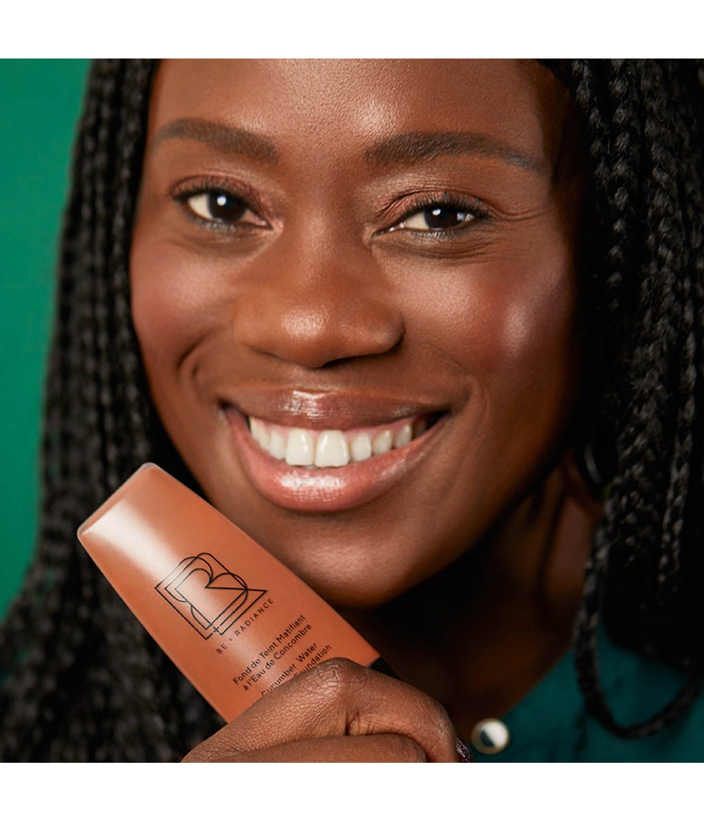 Тональная основа Be + Radiance Cucumber Water Matifying Foundation матирующая, оттенок N°60, 30 мл — фото 5