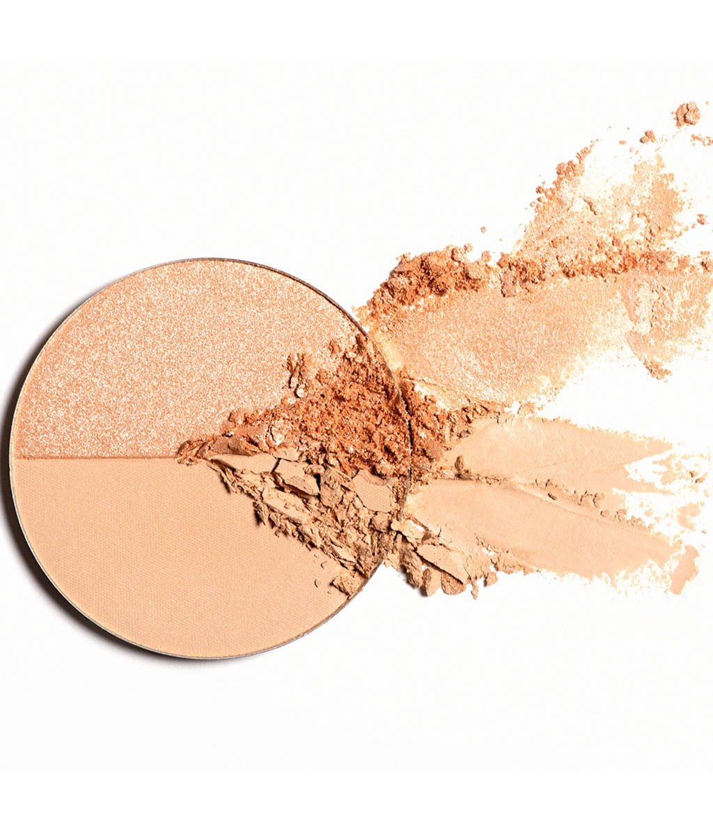 Палетка пудры и хайлайтера Be + Radiance Set + Glow с пробиотиками, оттенок N°08, 10 г — фото 5