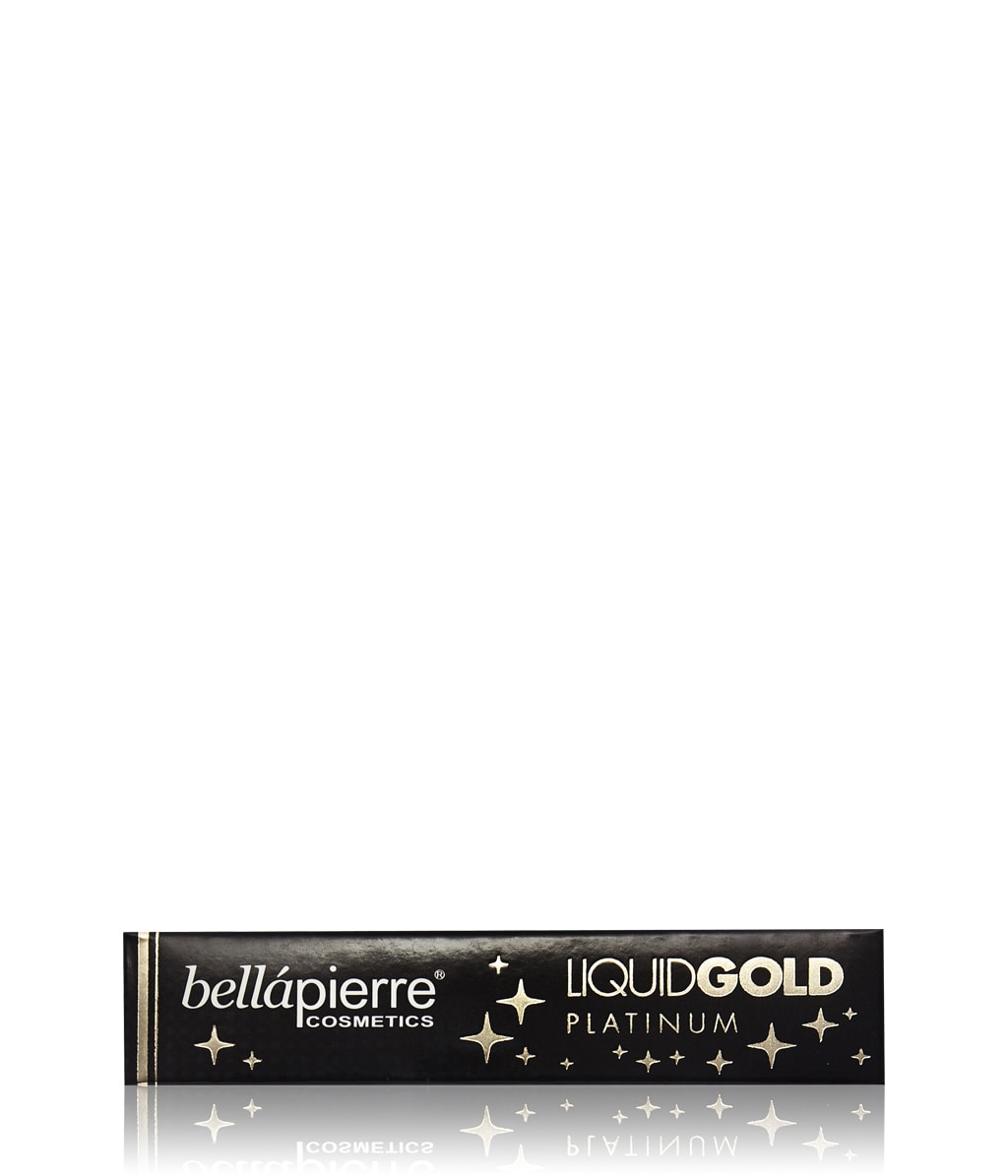 Хайлайтер Bellapierre Liquid Gold жидкий, мерцающий, оттенок Platinum, 15 мл — фото 2