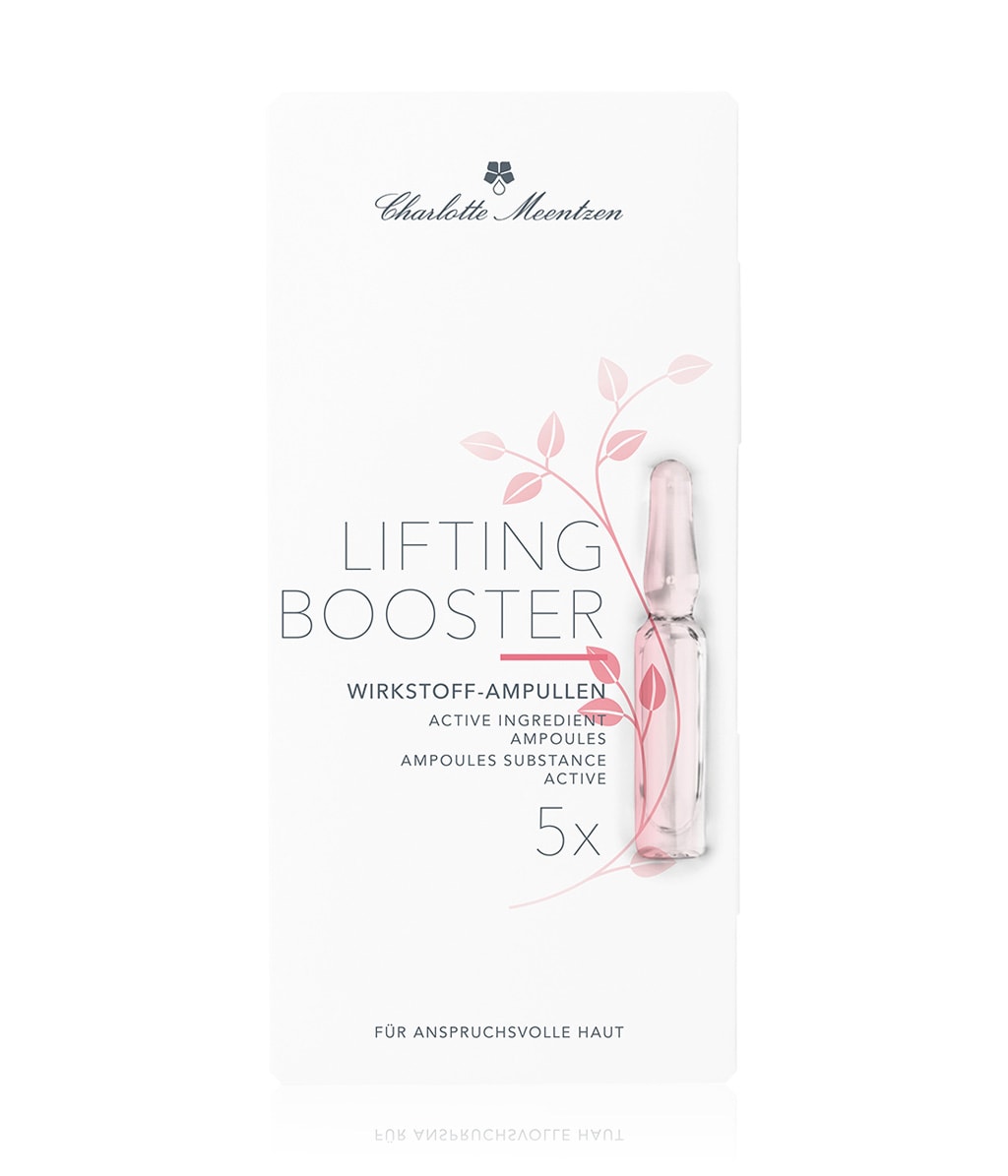 Ампулы для лица Charlotte Meentzen Ampullenserie Lifting Booster, подтягивающие, увлажняющие, 10 мл — фото 2