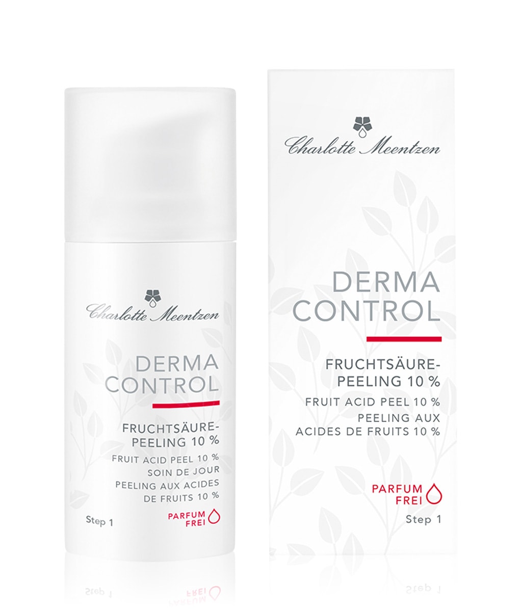 Кислотный пилинг для лица Charlotte Meentzen Derma Control с фруктовыми кислотами 10%, 30 мл — фото 3