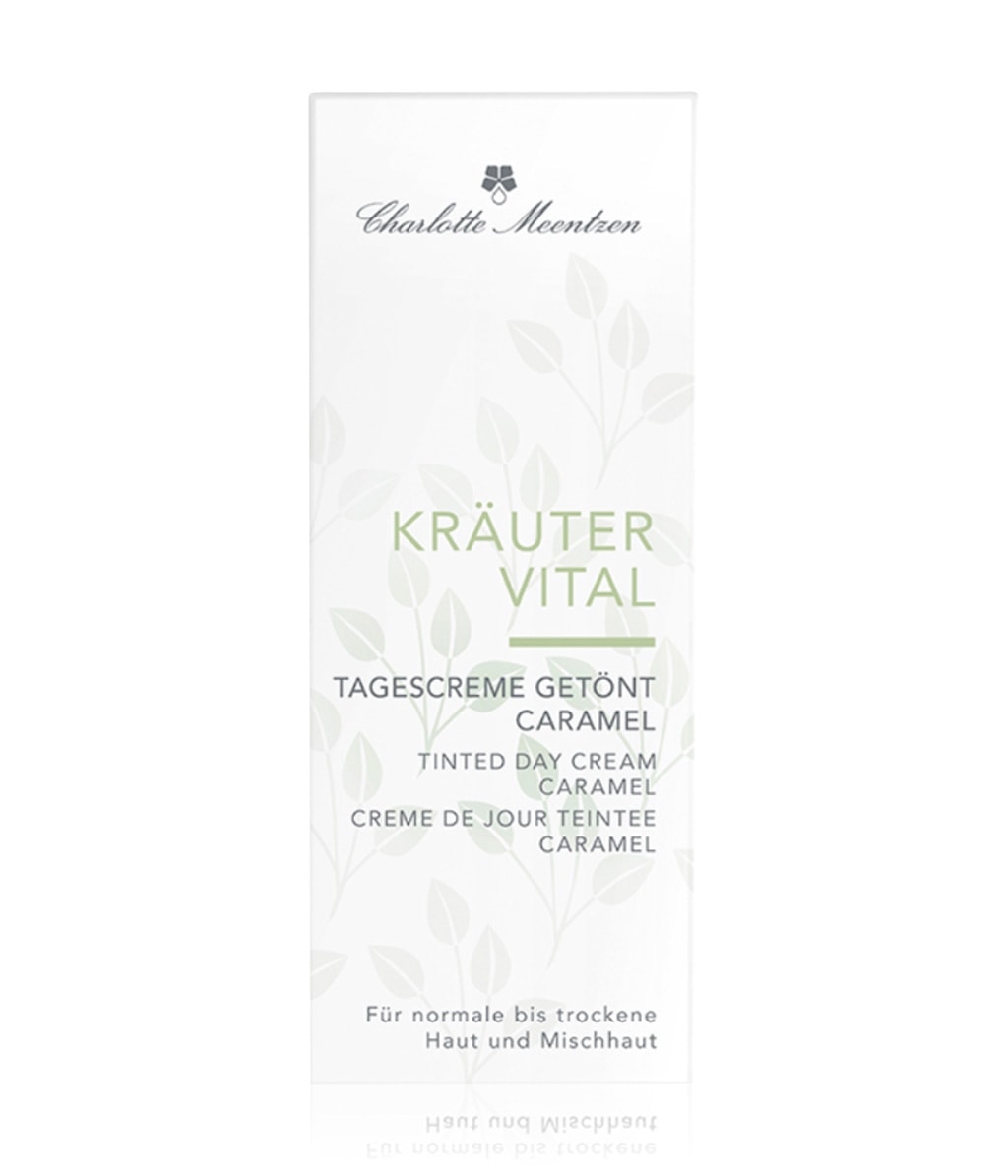 Тонирующий дневной крем для лица Charlotte Meentzen Krautervital Caramel, питательный, 50 мл — фото 2