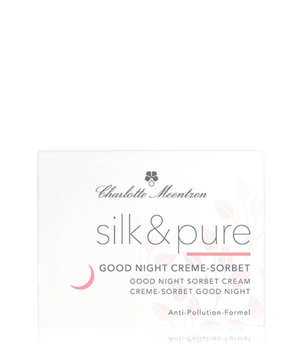 Ночной крем-сорбет для лица Charlotte Meentzen Silk & Pure Good Night Creme-Sorbet, увлажняющий, 50 мл — фото 2